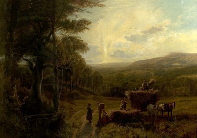 I nærheden af Haslemere, Surrey af George Shalders