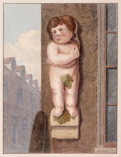 Pye Corner, London, 1812 af George Shepheard