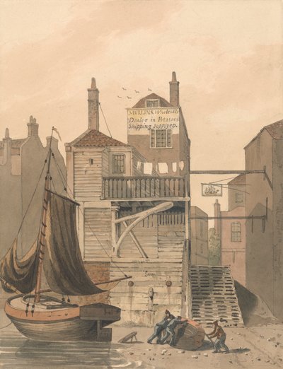 Shadwell ved Ship Inn af George Shepheard