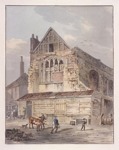 Leadenhall Chapel, London, c1810 af George Shepherd