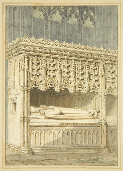 Monument til Sir Thomas Mede i St Mary Redcliffe af George Shepherd