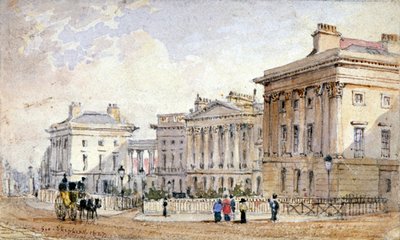 Udsigt over Clarence Terrace i Regent