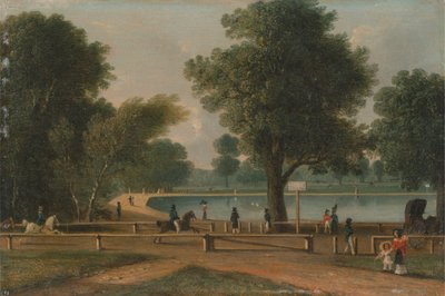 The Serpentine, Hyde Park af George Sidney Shepherd