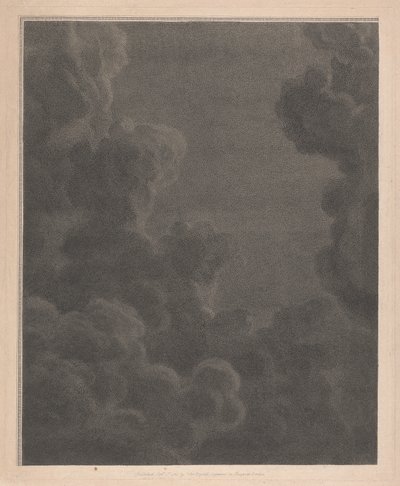 West Window of the Chapel, New College Oxford, Clouds, en del af Nativity Scene af George Siegmund Facius