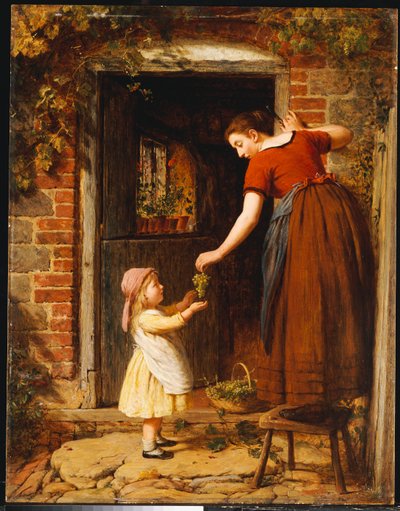 Samling af druerne, 1875 af George Smith