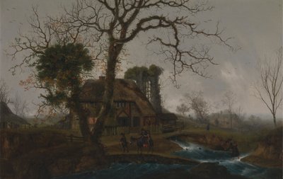Vinterlandskab af George Smith