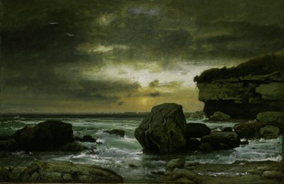 En marinesoldat, ca. 1874-75 af George Snr. Inness
