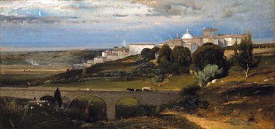 Ariccia, 1874 af George Snr. Inness