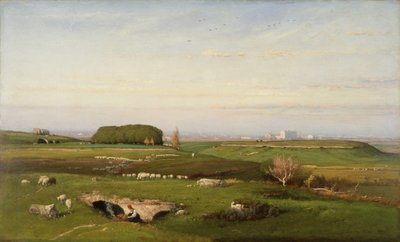 I den romerske Campagna af George Snr. Inness