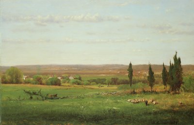 I nærheden af Eagleswood, 1869 af George Snr. Inness