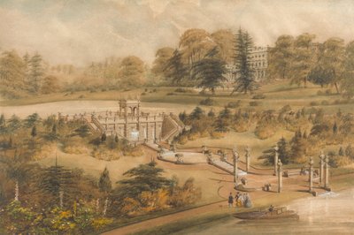Design til Cowley Manor, Gloucestershire af George Somers Clarke