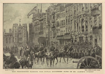 Dronning Victorias begravelse af George Soper