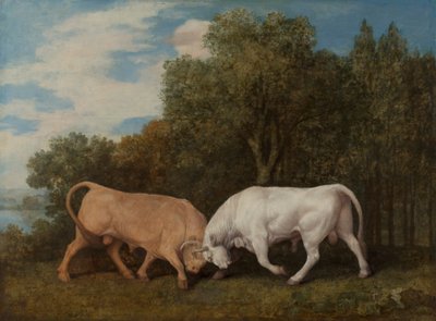 Tyre kæmper af George Stubbs