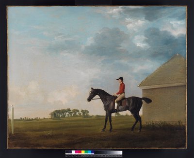 Gimcrack med John Pratt oppe på Newmarket Heath, 1765 af George Stubbs