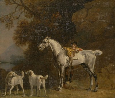 Undersøgelser for eller efter 3. hertug af Richmond med Charleton Hunt af George Stubbs
