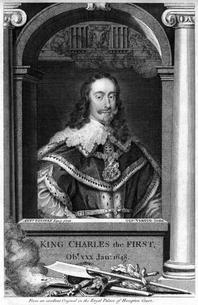 Charles I af England. af George Vertue