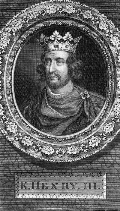 Henrik III af England, 1700-tallet. af George Vertue