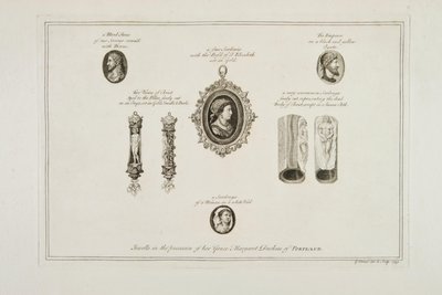 Juveler i besiddelse af Her Grace Margaret Duchess of Portland, 1749 af George Vertue