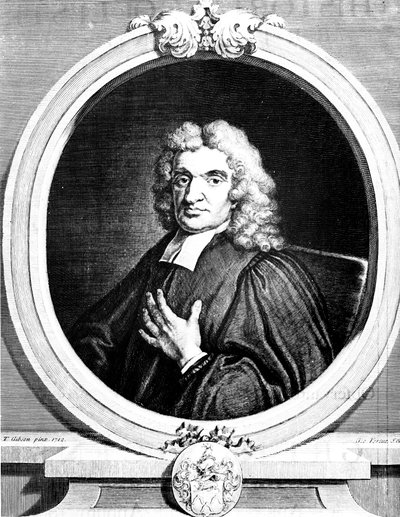John Flamsteed, engelsk astronom og præst, 1712 1725 af George Vertue