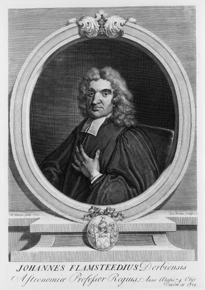 John Flamsteed, astronom, 1712 af George Vertue