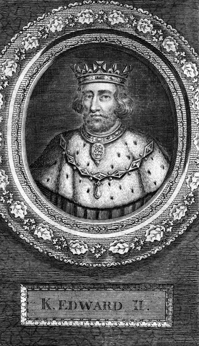 Kong Edward II af England, 1700-tallet. af George Vertue