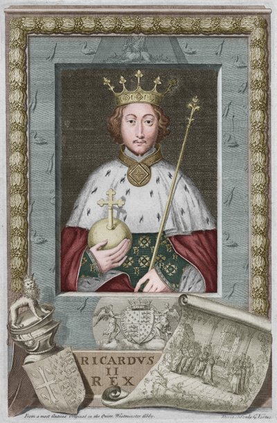 Kong Richard II, 1735 af George Vertue