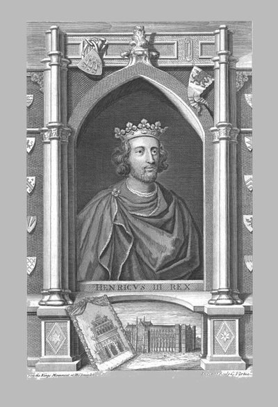 Monument til Henrik III, c1730