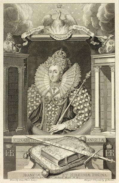 Dronning Elizabeth I af George Vertue