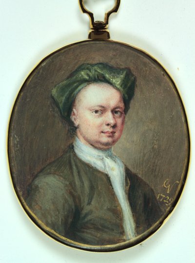 Selvportræt af George Vertue