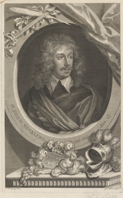 Sir John Suckling af George Vertue