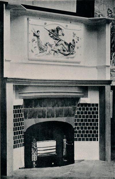 Skorstensstykke, c1895, 1897 af George Washington Jack