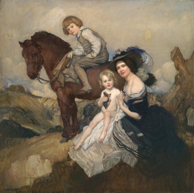 Portrætgruppe af George Washington Lambert
