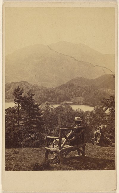 Loch Achray. Passage af Aberford. af George Washington Wilson