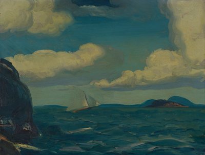 En frisk brise af George Wesley Bellows