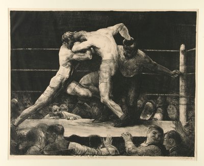 En kronhjort ved Sharkey af George Wesley Bellows