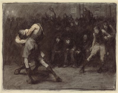 Basketball, 1906 af George Wesley Bellows