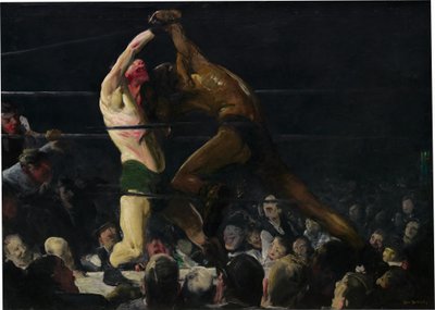 Begge medlemmer af denne klub af George Wesley Bellows