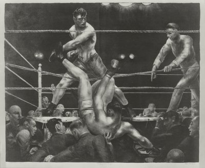 Dempsey og Firpo af George Wesley Bellows