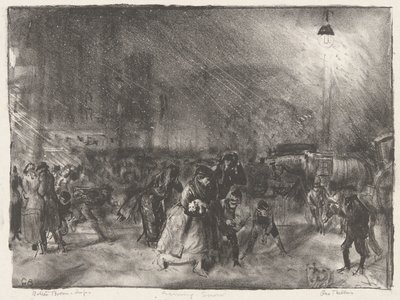 Aftensne af George Wesley Bellows