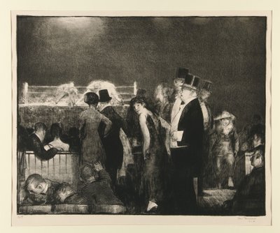 Forberedelser til den store kamp, nr. 8 af George Wesley Bellows