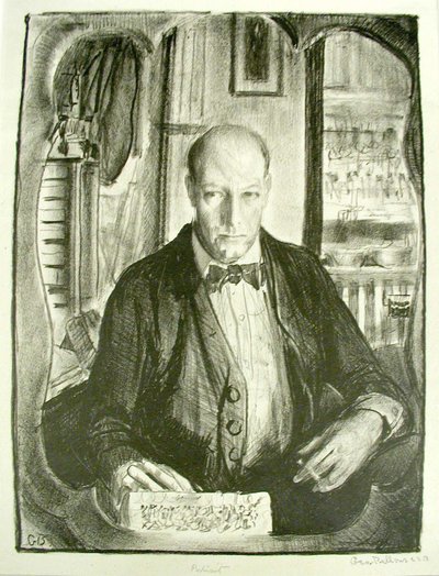 Selvportræt af George Wesley Bellows