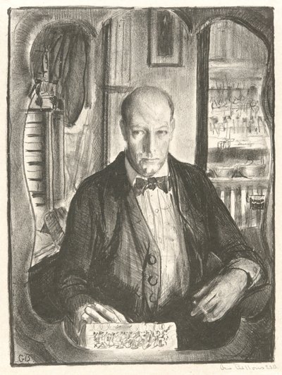 Selvportræt af George Wesley Bellows