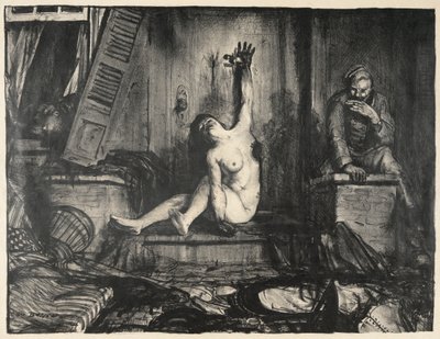 The Cigarette: War Series af George Wesley Bellows