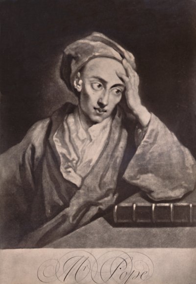 Alexander Pope, engelsk digter og satiriker, c1732 1894 af George White