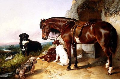 Portrætter af favoritter af George Wiliam Horlor