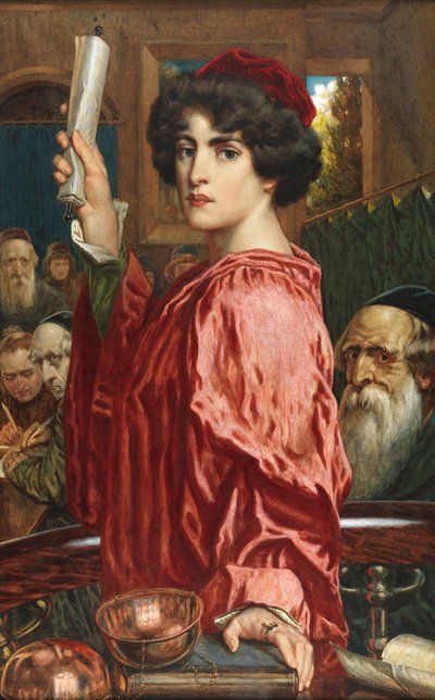Portia af George William Smetham-Jones