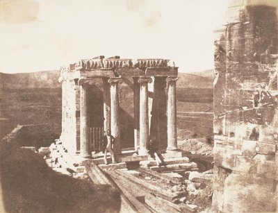 Sejrens tempel, ca. 1848. af George Wilson Bridges