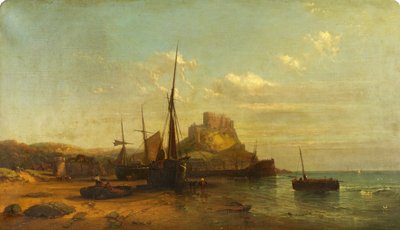Mont Orgueil, Jersey af George Wolfe