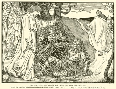 Smigeren, den lysende med pisken og nettet (gravering) af George Woolliscroft Rhead