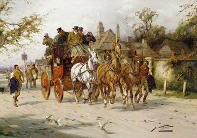 Oxford til London Mail af George Wright